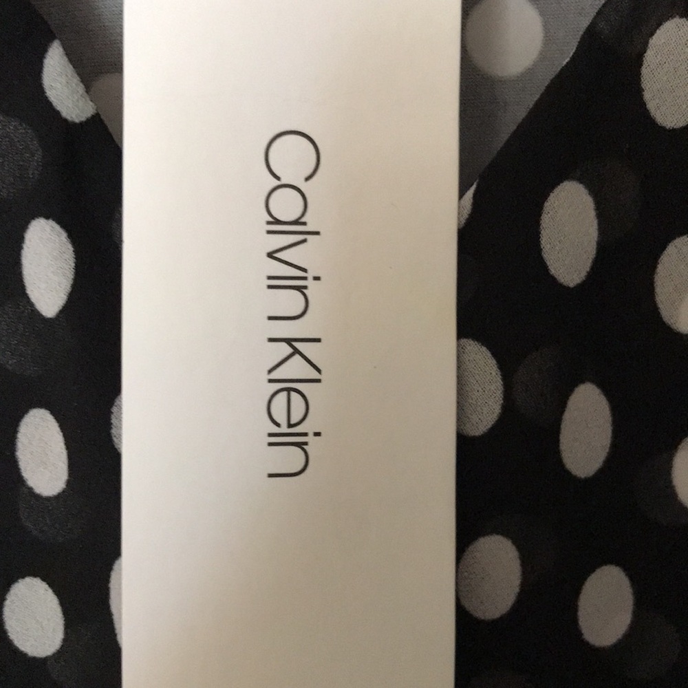 Calvin Klein Ruffle Front Blouse - Picture 3 of 4